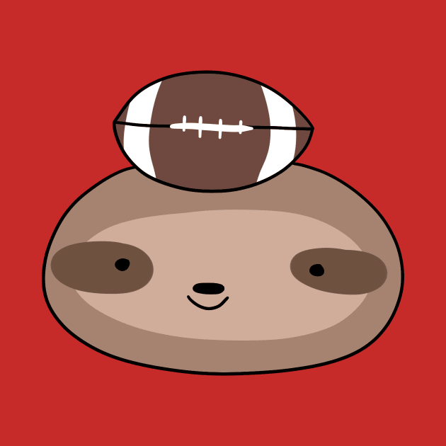 Football Face Sloth by saradaboru