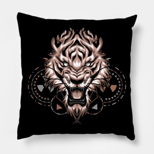 tiger mask head Pillow