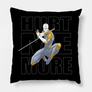 Cyborg Ninja - Hurt Me More Pillow