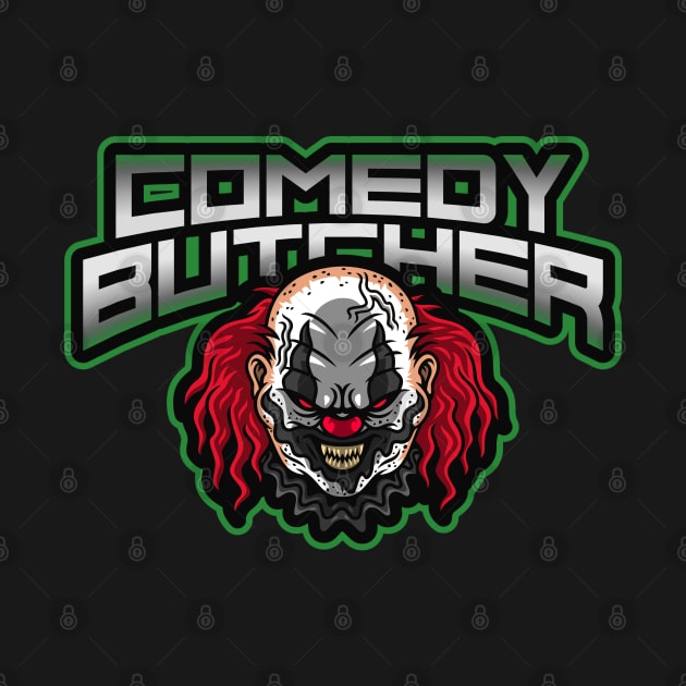 Comedy butcher killer clown by VICTIMRED