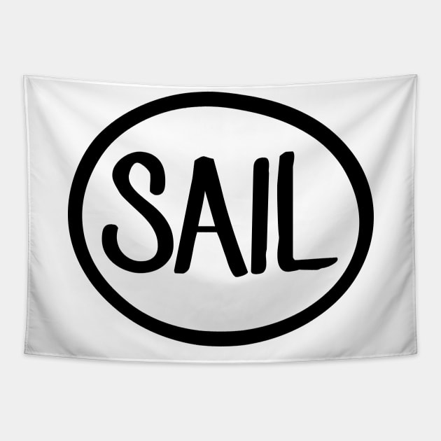 Sail Tapestry by LudlumDesign