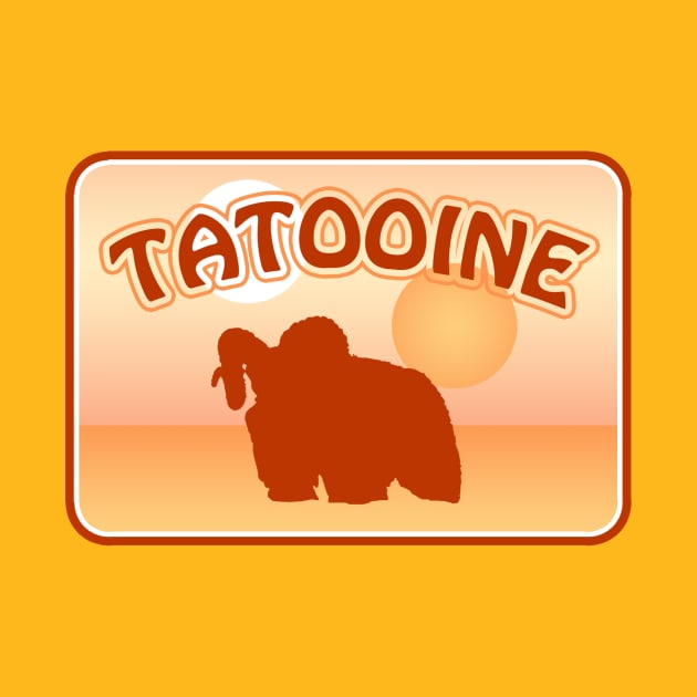 Tatooine Travel Decal by CJROBBINS