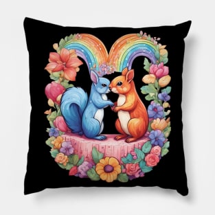 Unconditional Love Squirrel Pillow