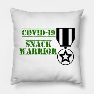 COVID-19 Snack Warrior Pillow