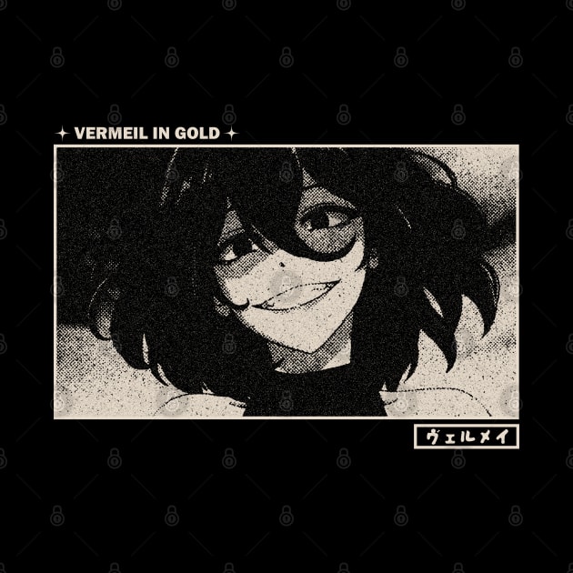 Vermeil Gloomy Halftone Fanart Design by Gloomeeey