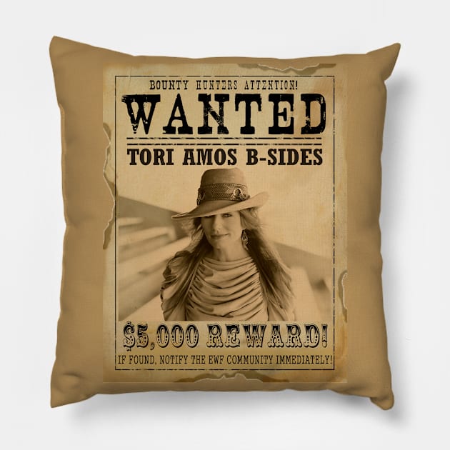 WANTED BEE SIDES Pillow by SortaFairytale