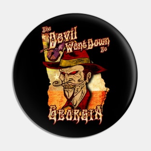 Devil Went Down To Georgia Pin