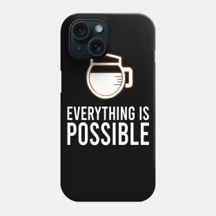 coffee machine monday Phone Case