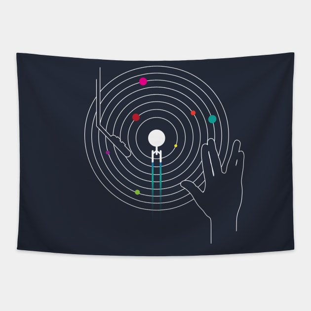 Star Trek Vinyl Tapestry by StevenToang