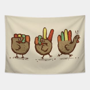 Plymouth Rock, Paper, Turkey Tapestry