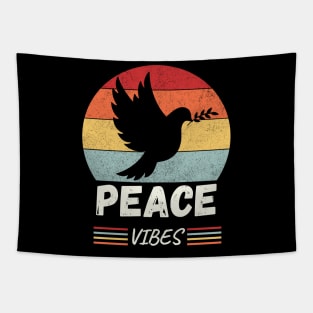 Retro Dove of Peace Tapestry