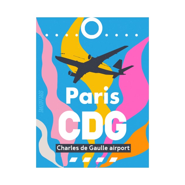 CDG Charles de Gaulle Paris Airport by Woohoo