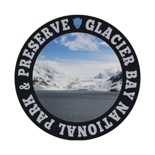 Glacier Bay National Park & National Preserve circle T-Shirt