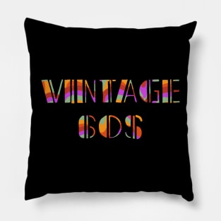 Vintage 60s Pillow