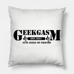 Geekgasm Work Out Tee Pillow