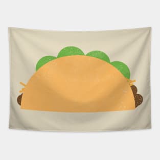 Taco Love Flat Vintage Art Tapestry