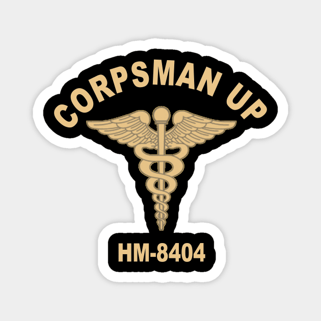 Corpsman Up HM-8404 Magnet by outrigger