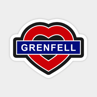 love grenfell Magnet