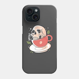 Skull Coffee Phone Case