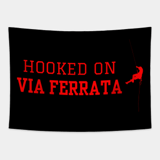 Hooked On Via Ferrata Tapestry