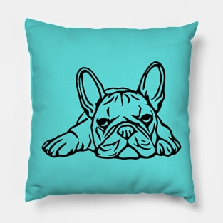 French Bulldog Laying Pillow