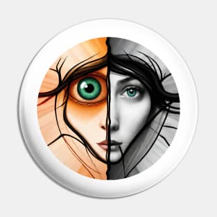 Dr Jekyll and Miss Hyde Pin