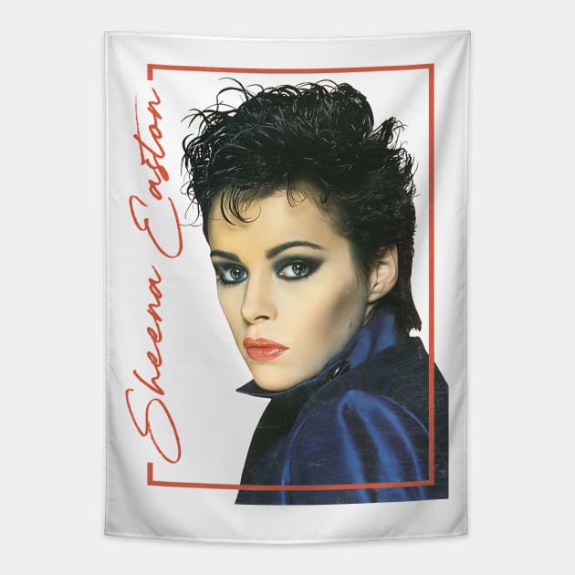 Sheena Easton / 80s Retro Fan Design Tapestry by DankFutura