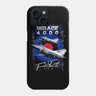 Dassault Mirage 4000 French Vintage long-range interceptor Fighterjet Aircraft Phone Case