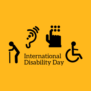 Internasional disability day T-Shirt