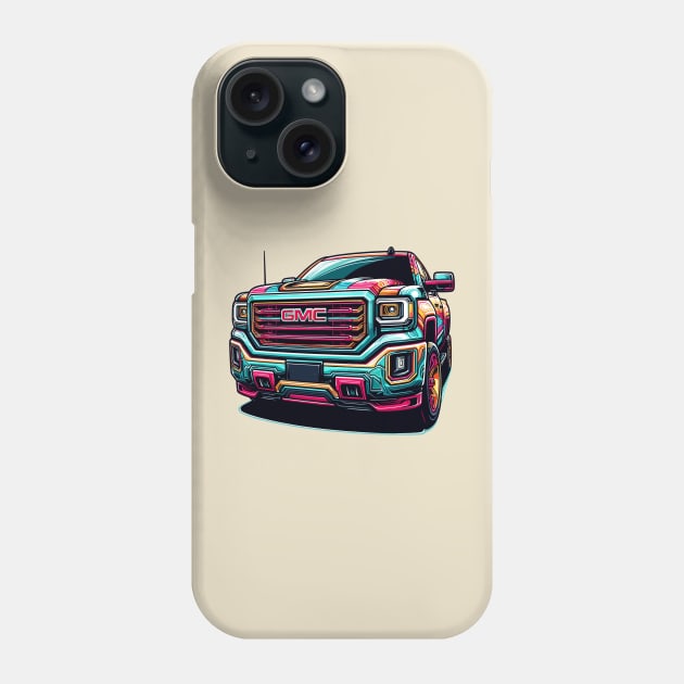 GMC Sierra Phone Case by Vehicles-Art