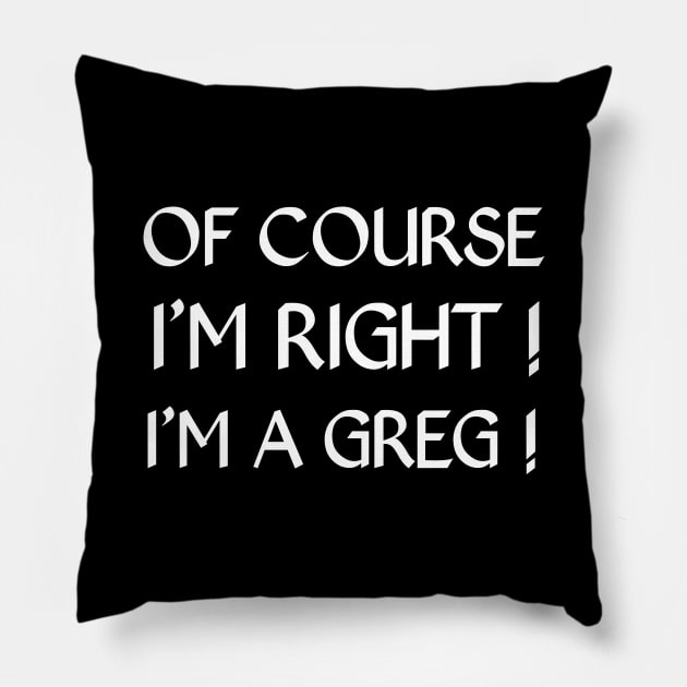 Greg gutfeld Pillow by Assilstore