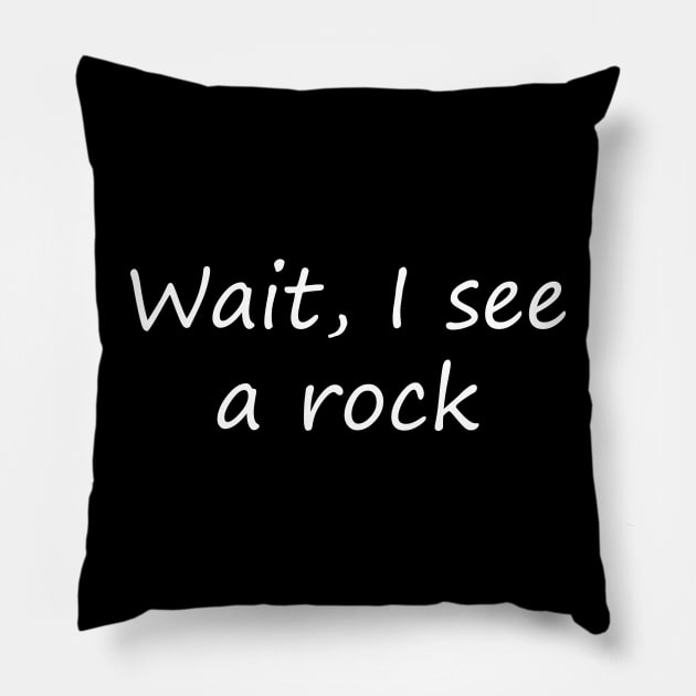 wait i see a rock Pillow by simple design