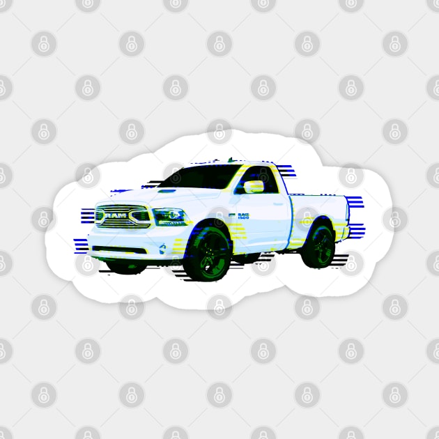 RAM 1500 single cab Magnet by mfz