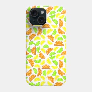 Lemons, Limes, Oranges, | Citrus | Pop Art Pattern Phone Case