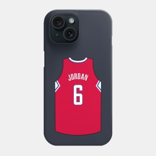 Deandre Jordan Los Angeles Jersey Qiangy Phone Case