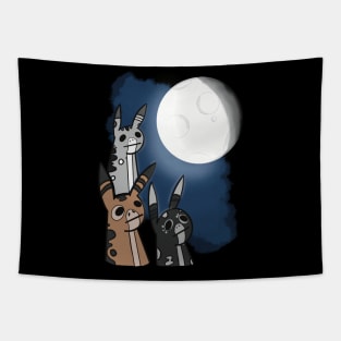 Space Cat Meme Tapestry