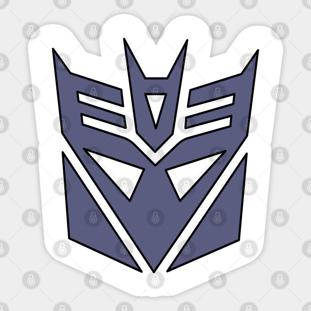 transformer logo sticker