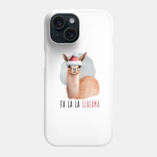 Fa La La La Llama Christmas Phone Case