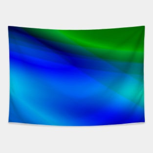 Blue green abstract texture art background Tapestry