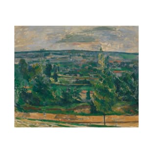 Landscape Near Melun by Paul Cezanne T-Shirt