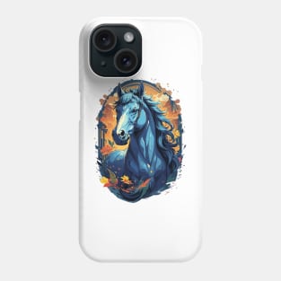 Fantasy Horse in Blue Phone Case