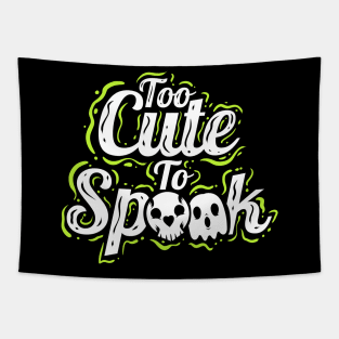 Too Cute To Spook Costume Ghosts Halloween Tapestry