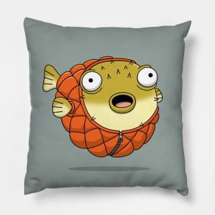 Puffer fish Pillow