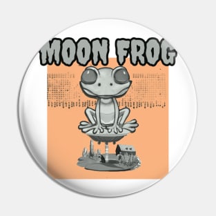 MOON FROG (nuclear sunset) Pin