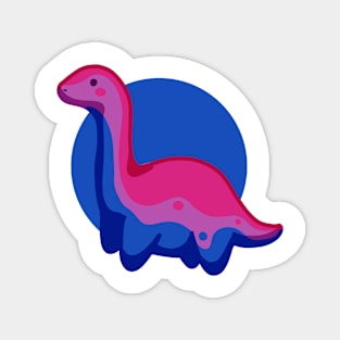 Bisexual Long Neck Dino Dinosaur Magnet