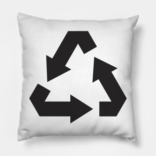 Recycle Symbol Pillow