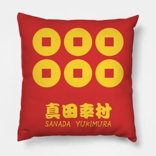 Sanada Yukimura Crest with Name Pillow