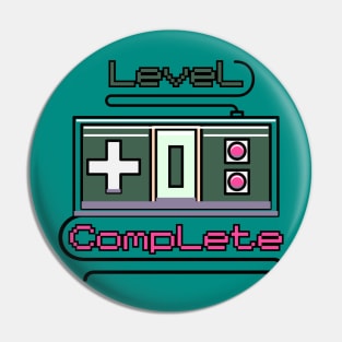 Level Complete Pin