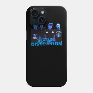 social distortion blue rock band Phone Case