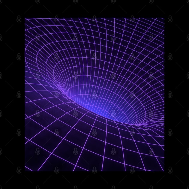 Black hole purple graph by DesignIndex